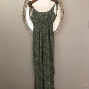 American Eagle Floral Jumpsuit